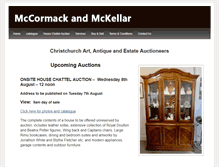 Tablet Screenshot of mccormackandmckellar.co.nz